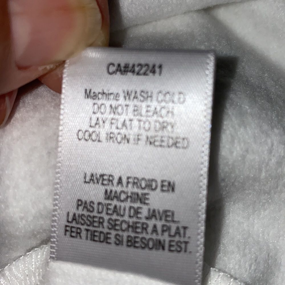 Young Fabulous & Broke White Drawstring Oversized Hooded Jacket - Picture 9 of 11